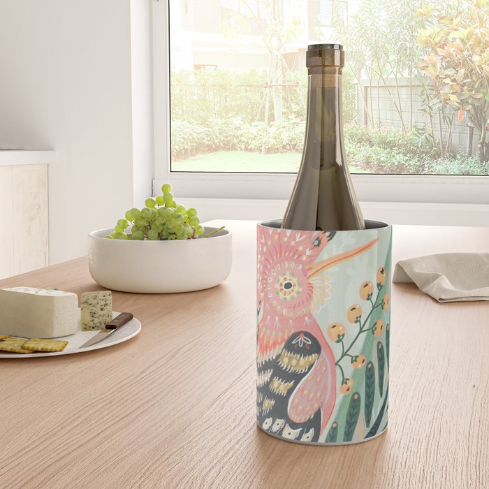 Hoopoe Bird Wine Chiller Gallery Image 4