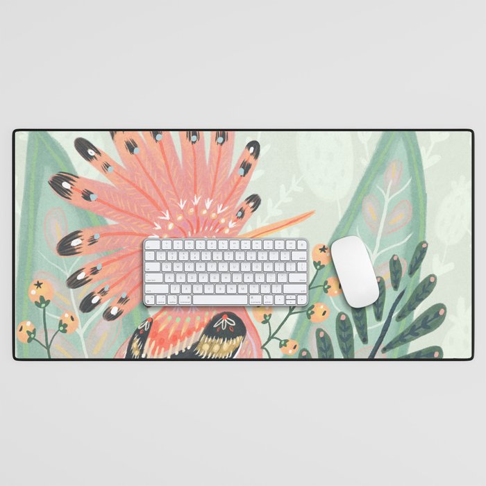 Hoopoe Bird Desk Mat Gallery Image 1