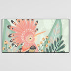 Hoopoe Bird Desk Mat Gallery Image 3