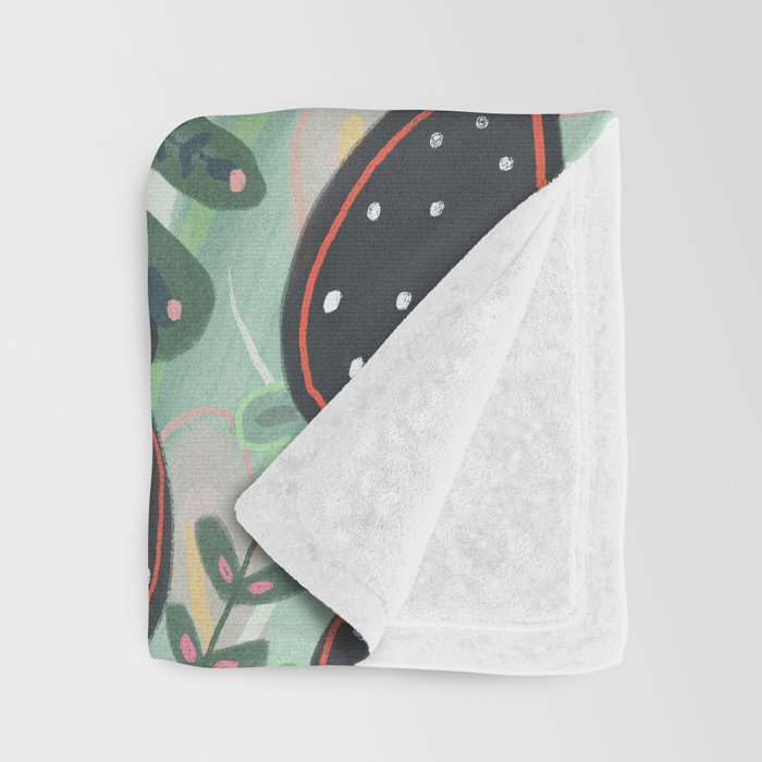 Hoopoe Bird Throw Blanket Gallery Image 3