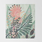 Hoopoe Bird Throw Blanket Gallery Image 2