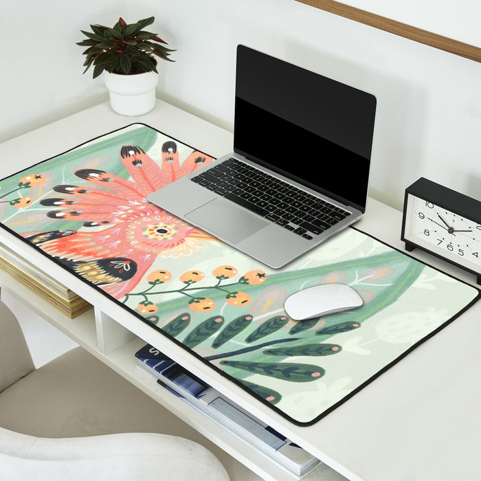 Hoopoe Bird Desk Mat Gallery Image 2