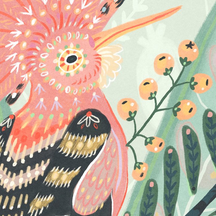 Hoopoe Bird Coffee Mug Gallery Image 2