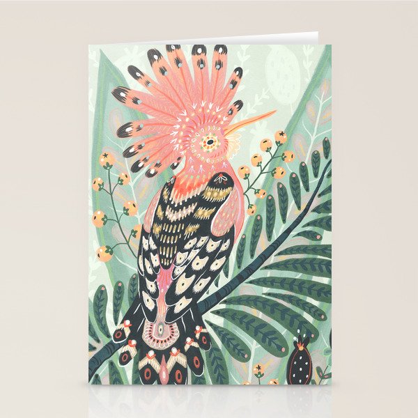 Hoopoe Bird Stationery Card Gallery Image 2