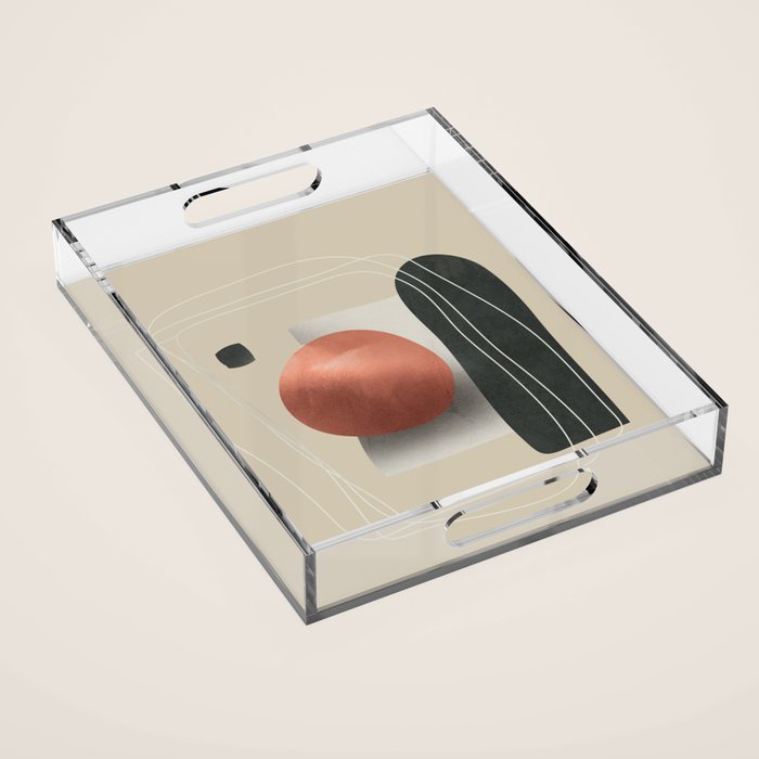 Abstract Art 17 Acrylic Tray Gallery Image 1