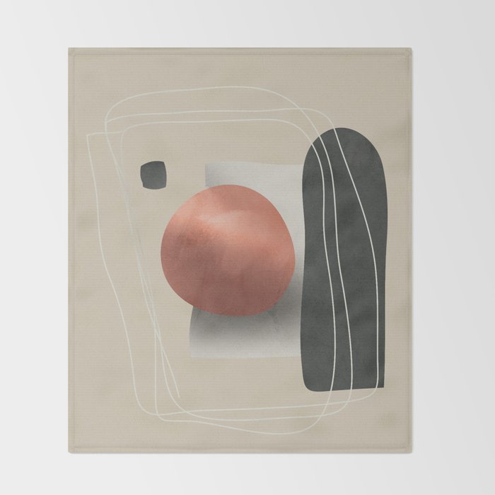 Abstract Art 17 Throw Blanket Gallery Image 2