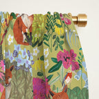 fox pattern Window Curtain Gallery Image 2