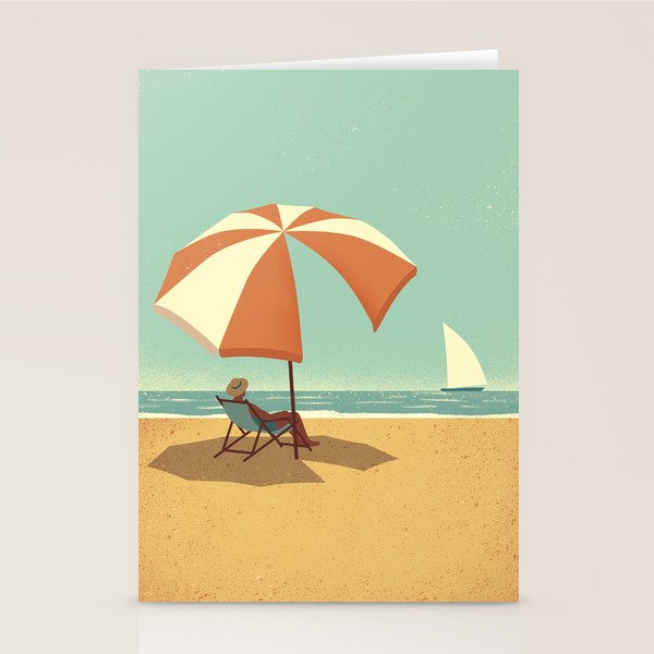 On the Beach Stationery Card Gallery Image 1