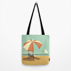 On the Beach Tote Bag Gallery Image 2