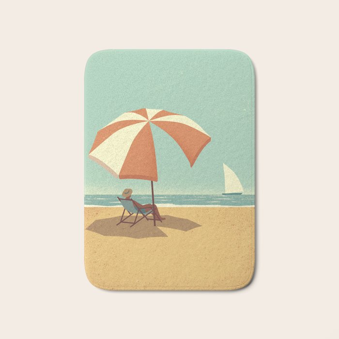 On the Beach Bath Mat Gallery Image 1