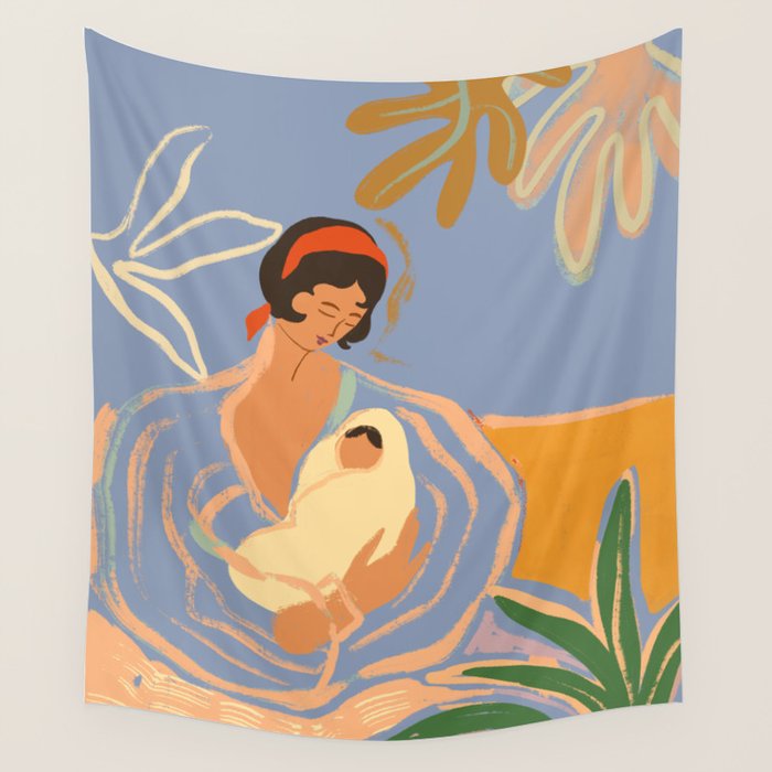 Forever Mama Wall Tapestry Gallery Image 1