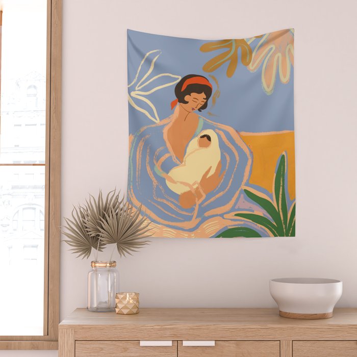 Forever Mama Wall Tapestry Gallery Image 2