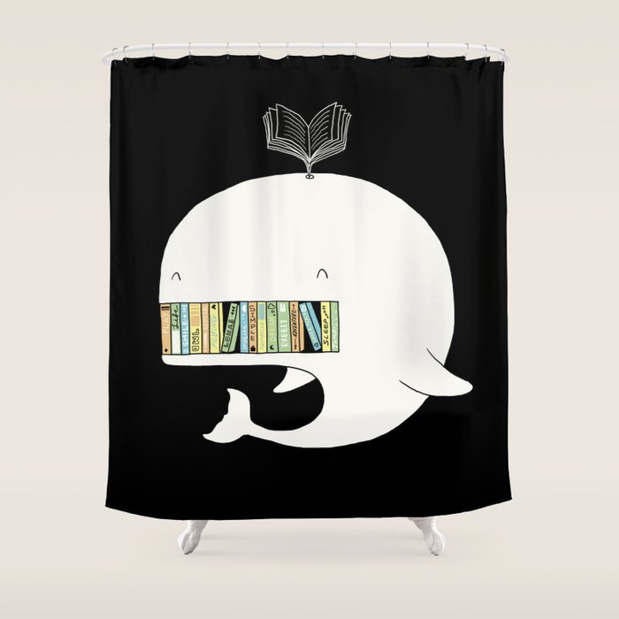 My Book Shelf Shower Curtain Gallery Image 1