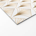 Art Deco Geometric Gold Pattern  Welcome Mat Gallery Image 2