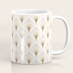 Art Deco Geometric Gold Pattern  Coffee Mug Gallery Image 1