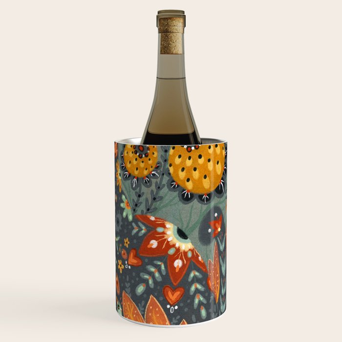 Foliage Cat Wine Chiller Gallery Image 3