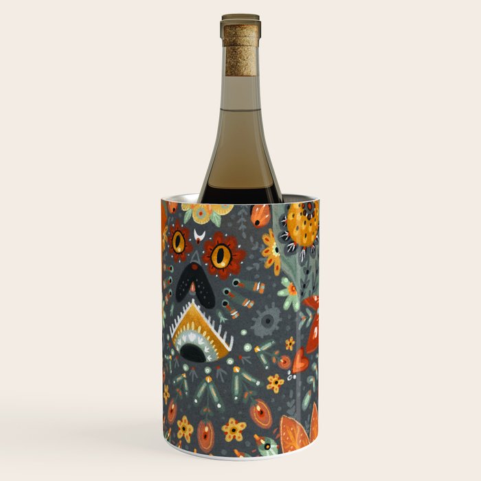 Foliage Cat Wine Chiller Gallery Image 1