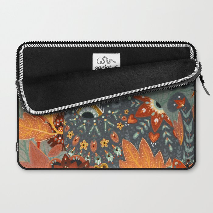 Foliage Cat Laptop Sleeve Gallery Image 2