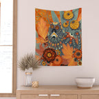 Foliage Cat Wall Tapestry Gallery Image 2