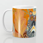 Foliage Cat Coffee Mug Gallery Image 3