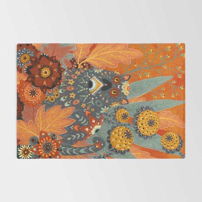 Foliage Cat Rug Gallery Image 2