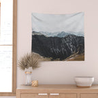interstellar - landscape photography Wall Tapestry Gallery Image 2