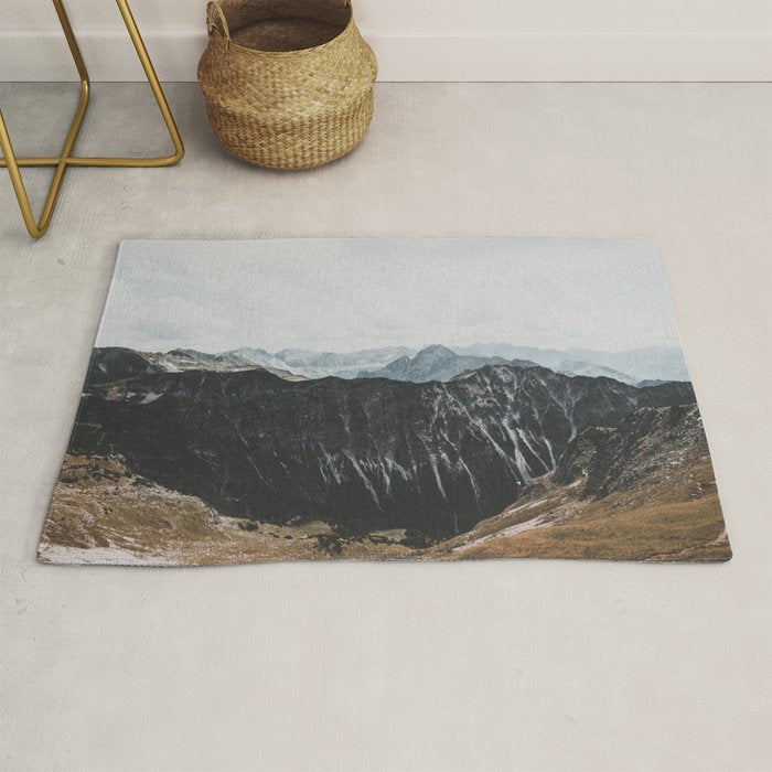 interstellar - landscape photography Rug Gallery Image 1