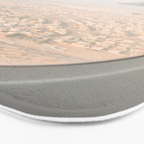 Pastel Plane Window View Photo | Summer Holiday Dubai Air Art Print | Adventure Travel Photography Bath Mat Gallery Image 3
