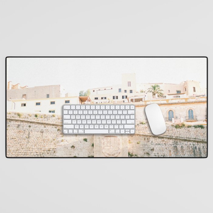 Ibiza on Film Travel photography âEntrance Eivissa Desk Mat Gallery Image 1