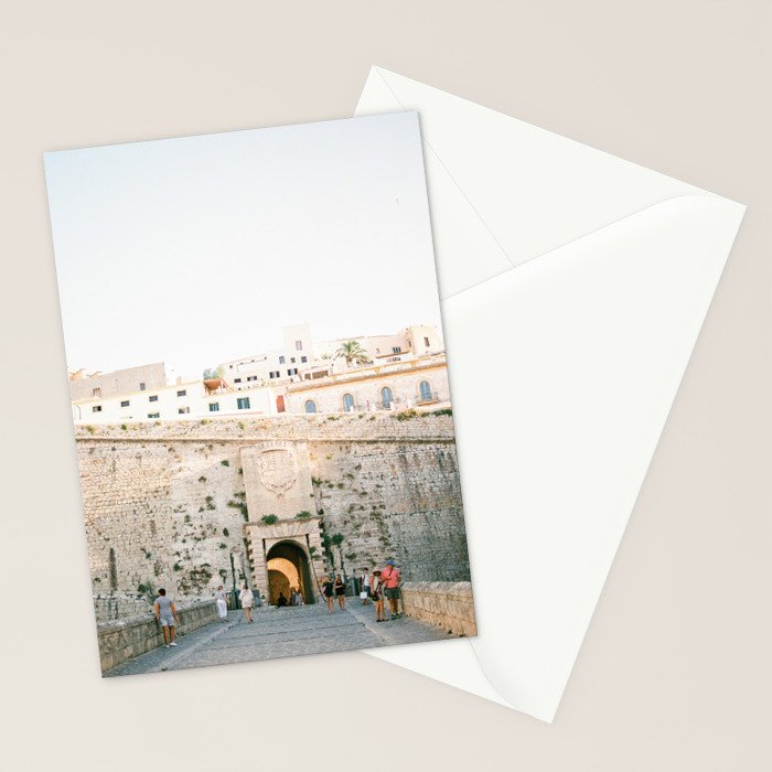 Ibiza on Film Travel photography âEntrance Eivissa Stationery Card Gallery Image 2