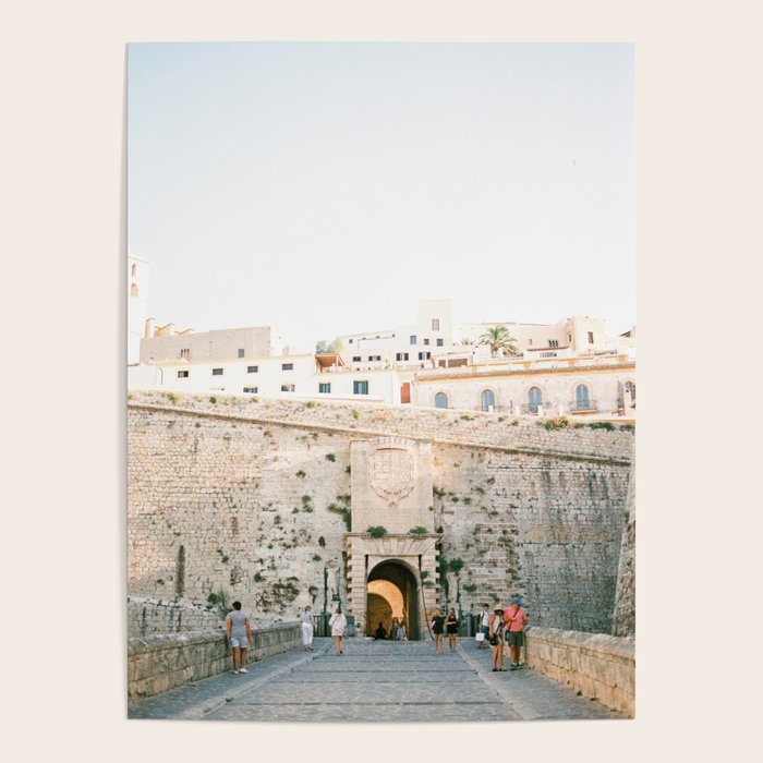Ibiza on Film Travel photography âEntrance Eivissa Poster Gallery Image 1