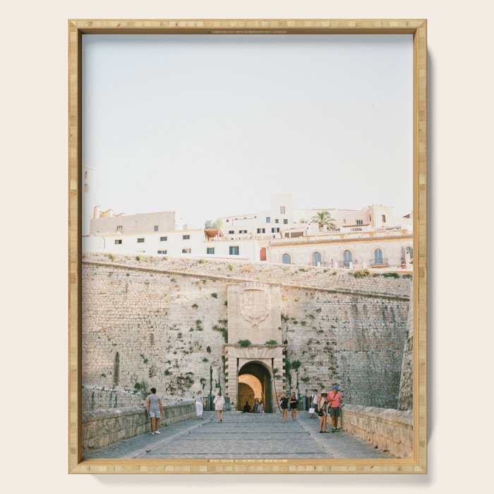 Ibiza on Film Travel photography âEntrance Eivissa Serving Tray Gallery Image 1