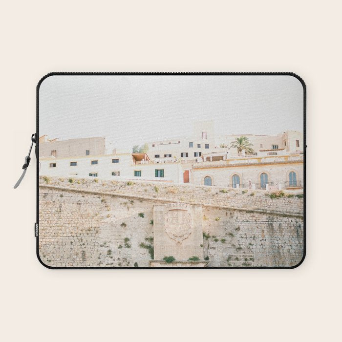Ibiza On Film Travel Photography âEntrance Eivissa Laptop Sleeve