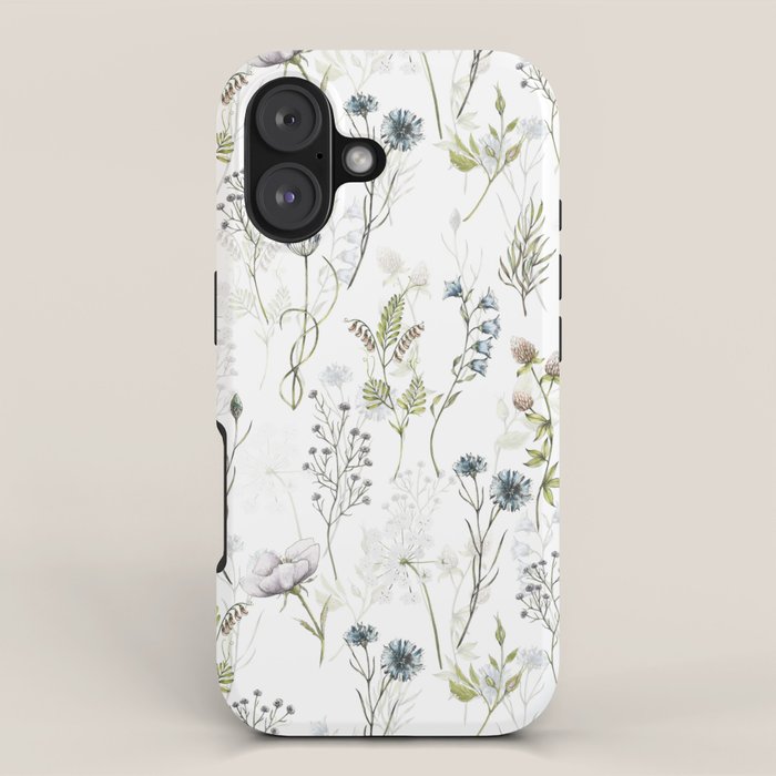 Wildflowers Meadow Botanical Flower Garden  iPhone Case Gallery Image 1