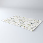 Wildflowers Meadow Botanical Flower Garden  Rug Gallery Image 3