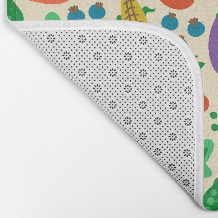 Fruits and Vegetables Bath Mat Gallery Image 2
