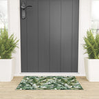 Tropical Banana Leaf Botanical Welcome Mat Gallery Image 3