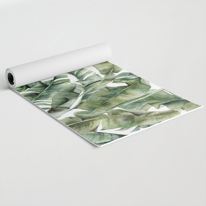 Tropical Banana Leaf Botanical Yoga Mat Gallery Image 2
