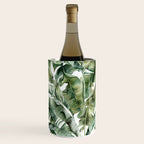 Tropical Banana Leaf Botanical Wine Chiller Gallery Image 3
