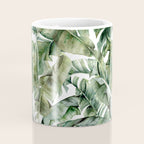 Tropical Banana Leaf Botanical Coffee Mug Gallery Image 4