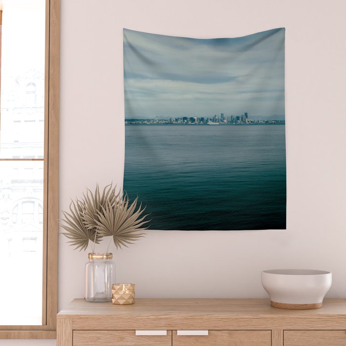 Seattle Wall Tapestry Gallery Image 2