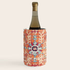 Antique Oriental Persian Burnt Orange & Aqua Wine Chiller Gallery Image 1