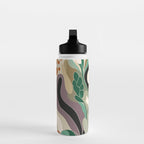 Seattle Flower Market Print Water Bottle Gallery Image 3