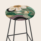 Seattle Flower Market Print Stool Gallery Image 2