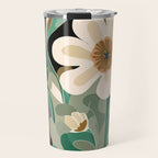 Seattle Flower Market Print Travel Mug Gallery Image 1