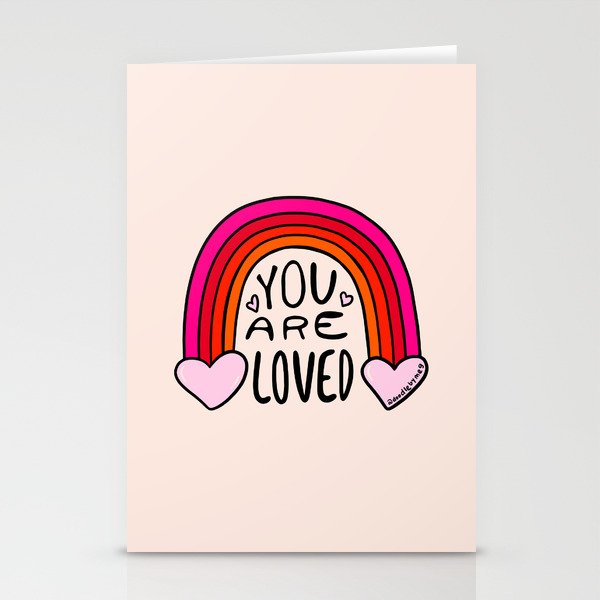You Are Loved Stationery Card Gallery Image 1