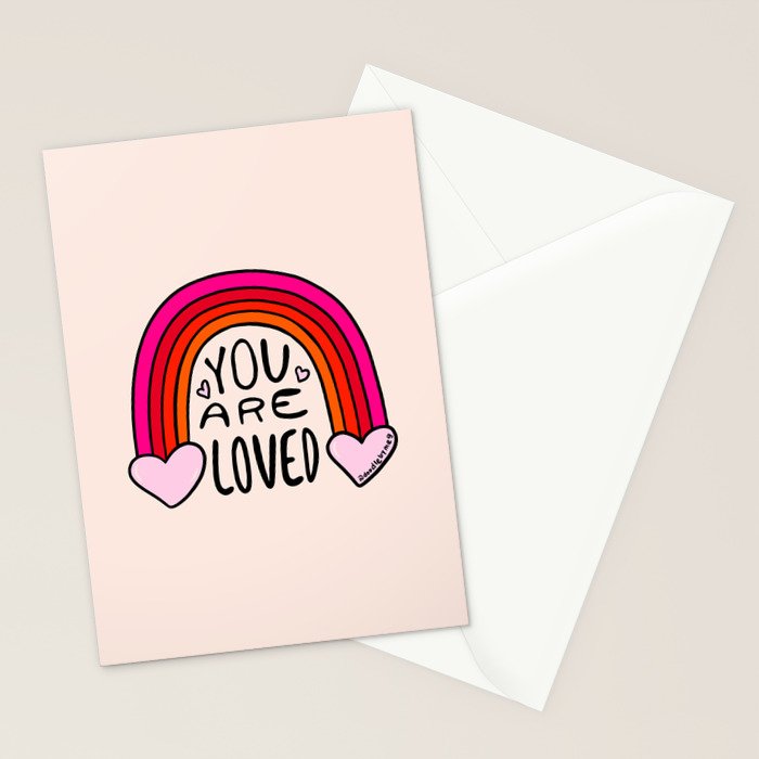You Are Loved Stationery Card Gallery Image 2