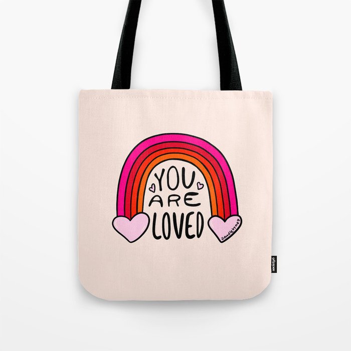 You Are Loved Tote Bag Gallery Image 1