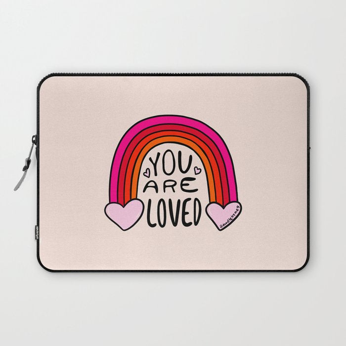 You Are Loved Laptop Sleeve Gallery Image 1