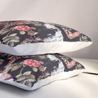 Animals and Floral Pattern Pillow Sham Gallery Image 3